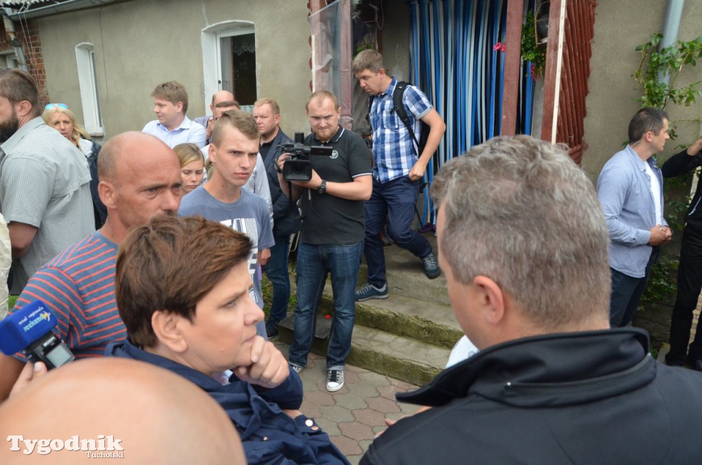 Wizyta premier w Małej Kloni