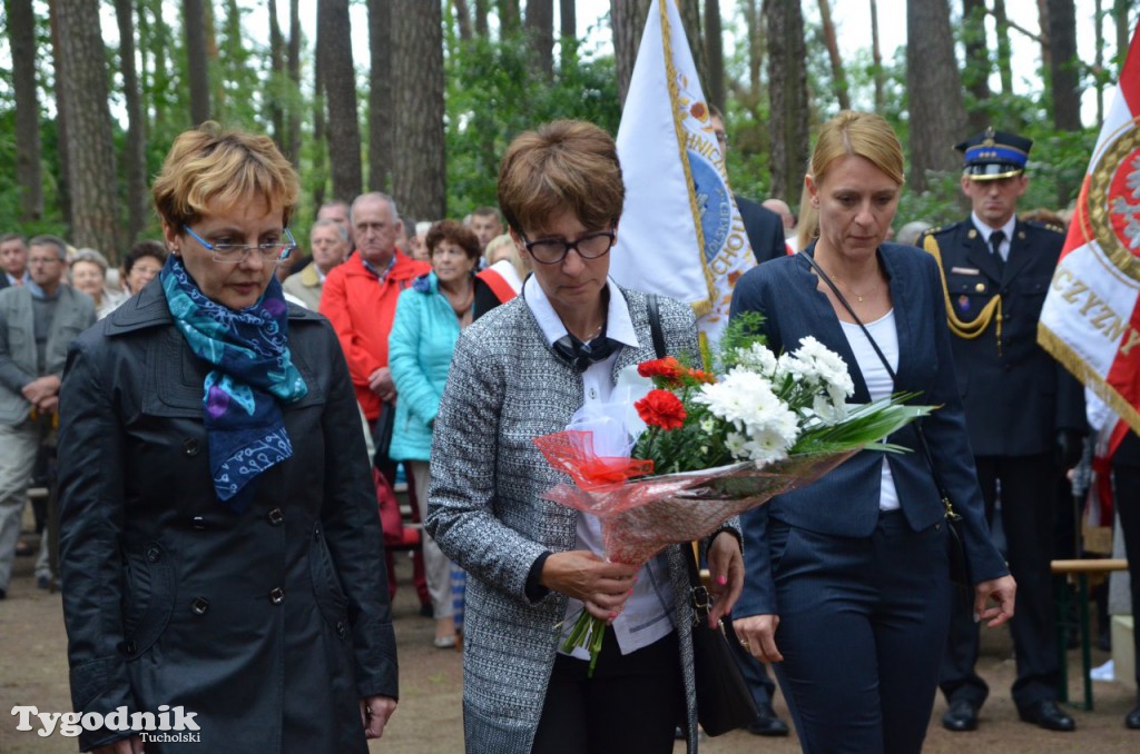 Uroczystości pod pomnikiem w Rudzkim Moście