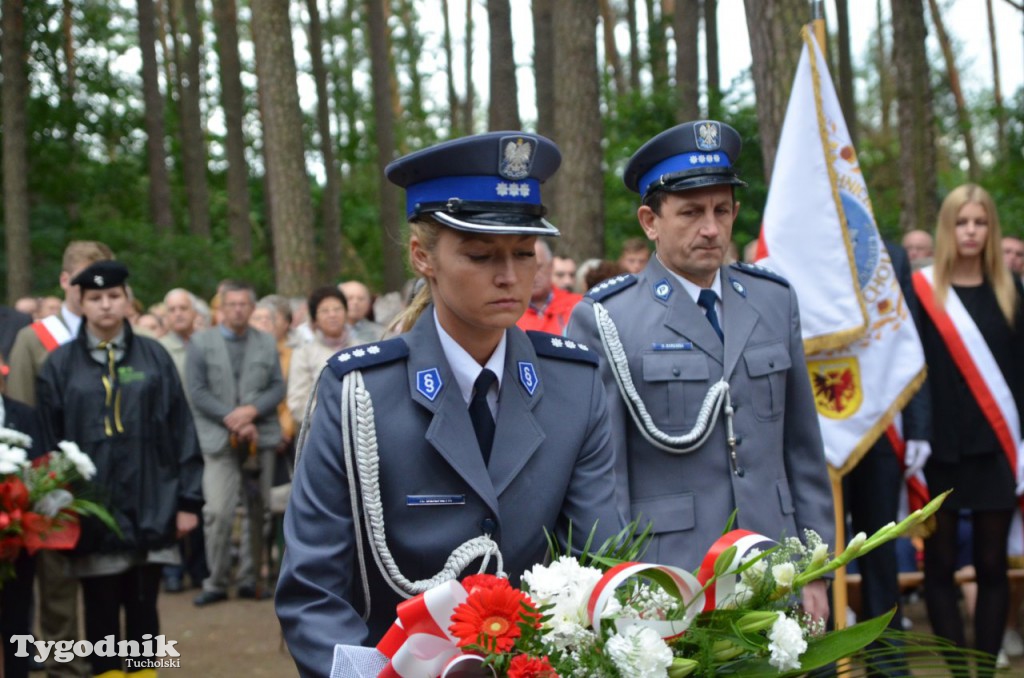 Uroczystości pod pomnikiem w Rudzkim Moście