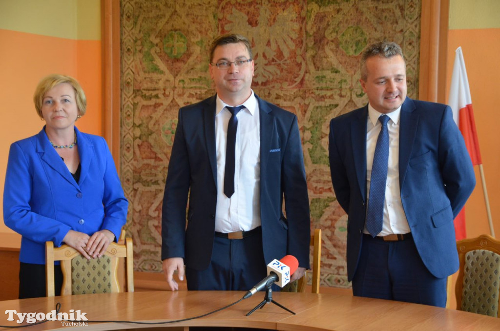 Przekazanie promesy dla Gostycyna
