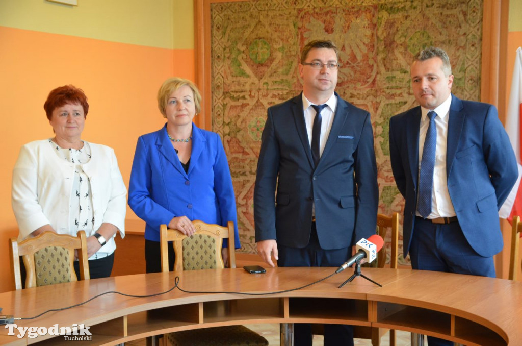 Przekazanie promesy dla Gostycyna