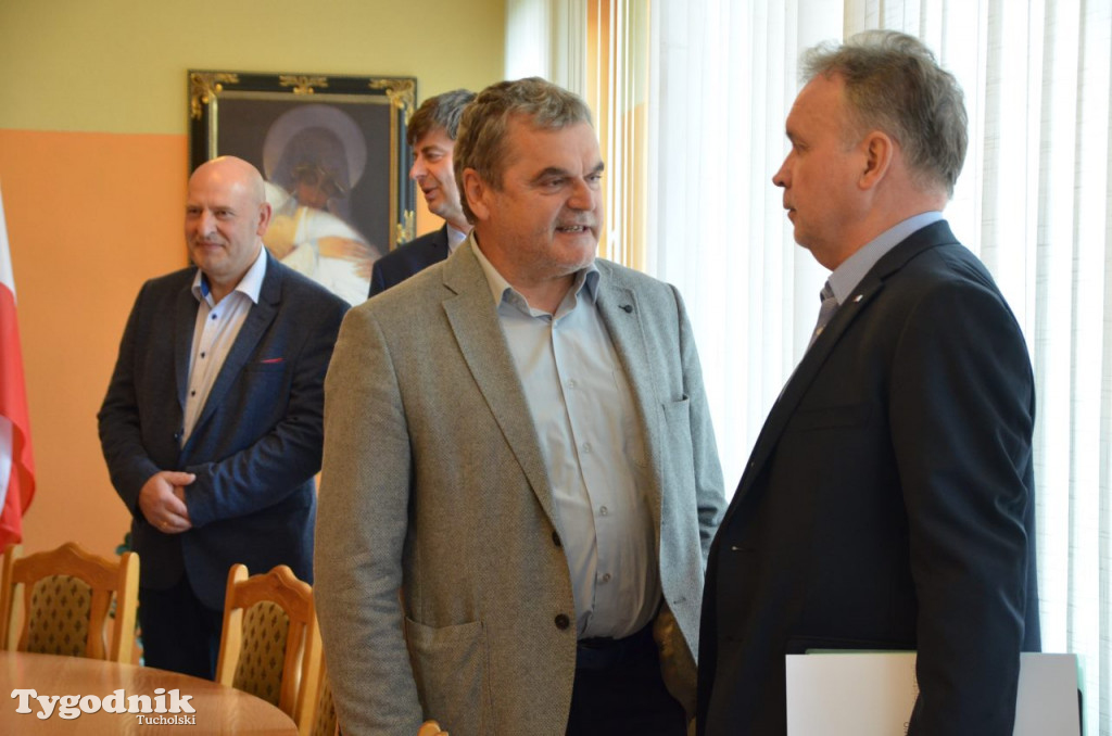 Przekazanie promesy dla Gostycyna