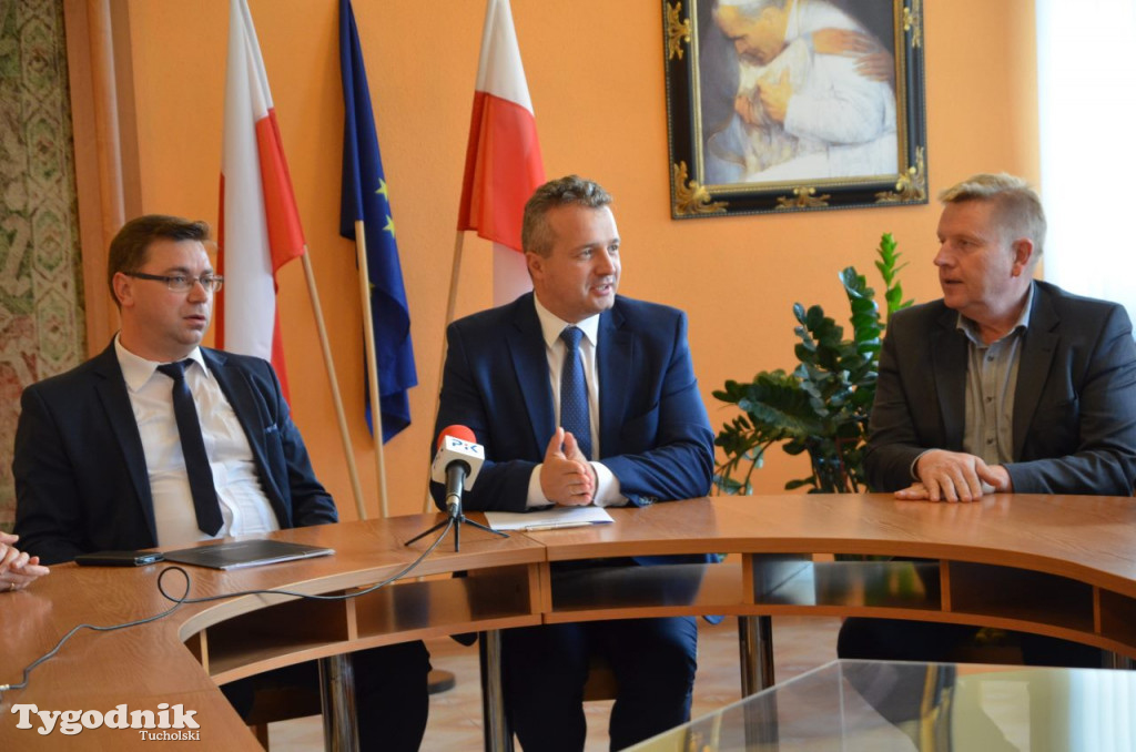 Przekazanie promesy dla Gostycyna