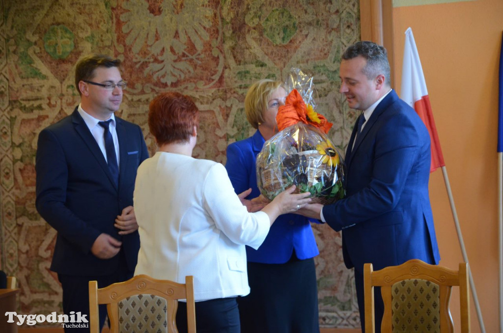 Przekazanie promesy dla Gostycyna