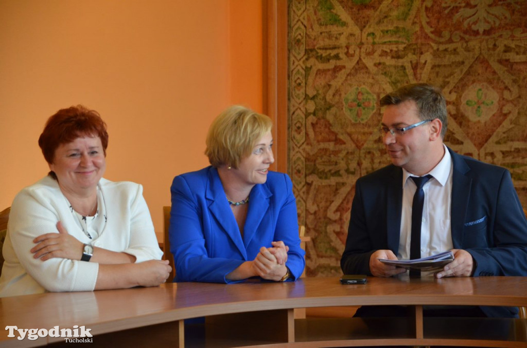 Przekazanie promesy dla Gostycyna