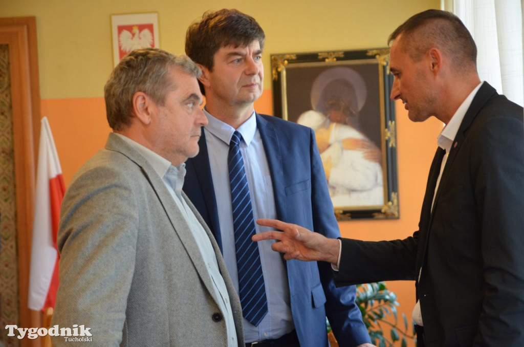 Przekazanie promesy dla Gostycyna