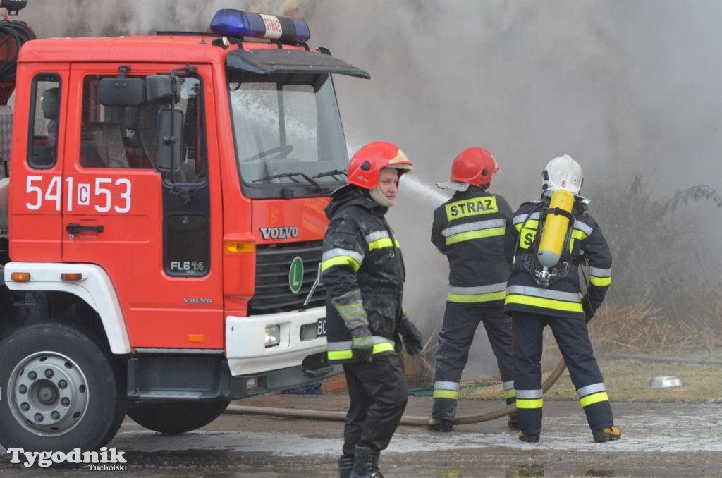 Pożar w Pile