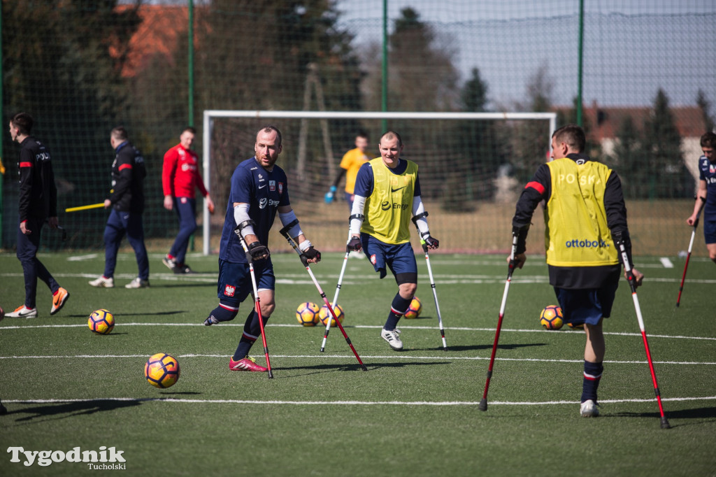 Kadra Polski ampfutbolu w Cekcynie