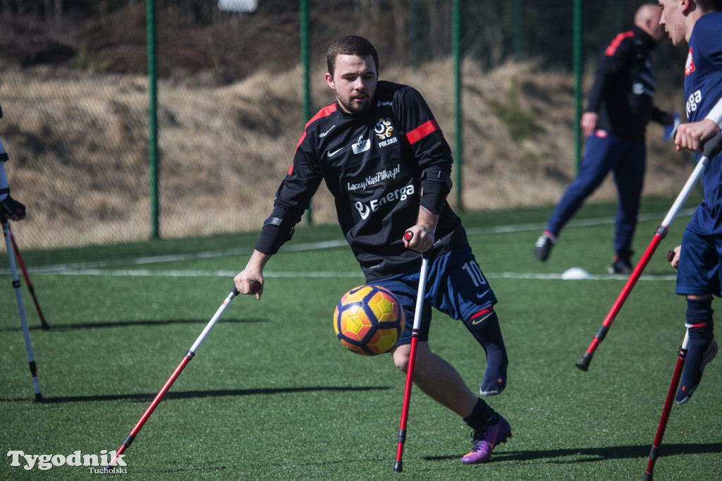 Kadra Polski ampfutbolu w Cekcynie