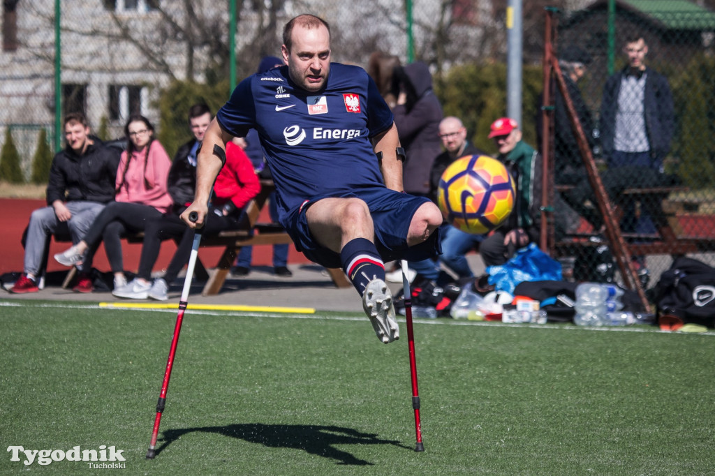 Kadra Polski ampfutbolu w Cekcynie