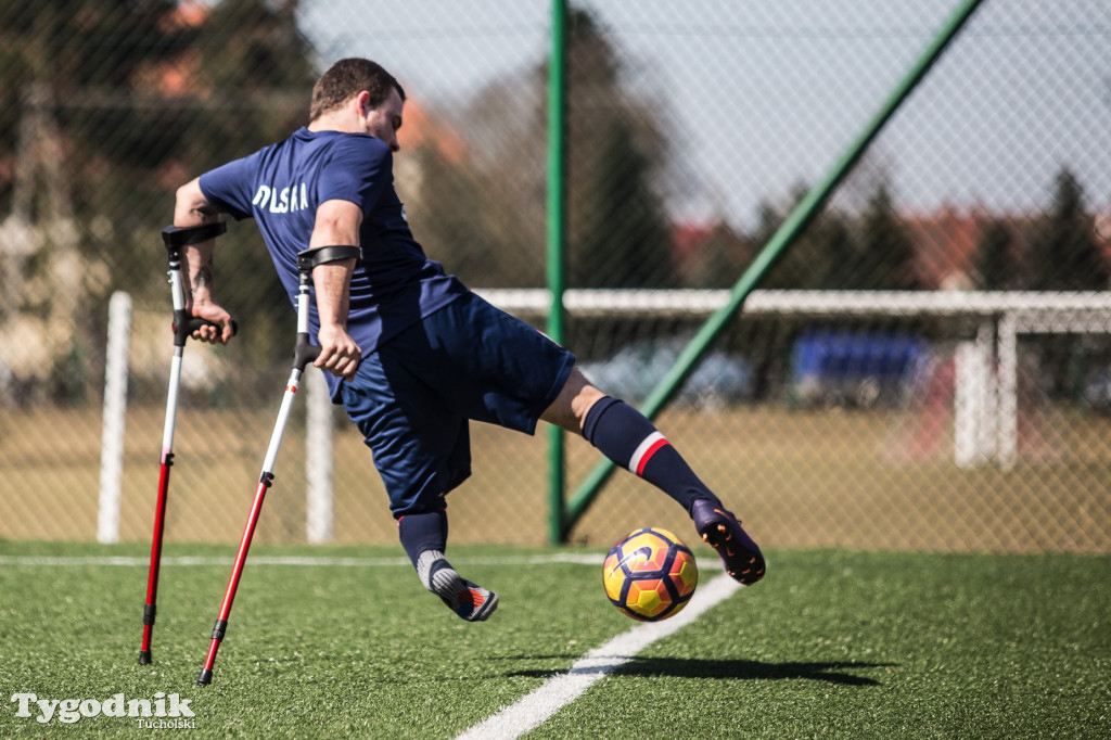 Kadra Polski ampfutbolu w Cekcynie