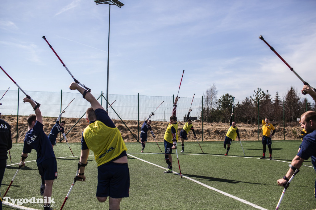 Kadra Polski ampfutbolu w Cekcynie