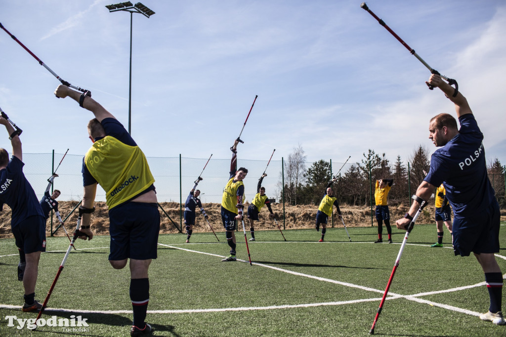 Kadra Polski ampfutbolu w Cekcynie