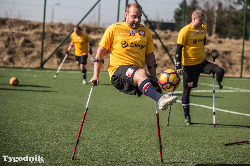 Kadra Polski ampfutbolu w Cekcynie