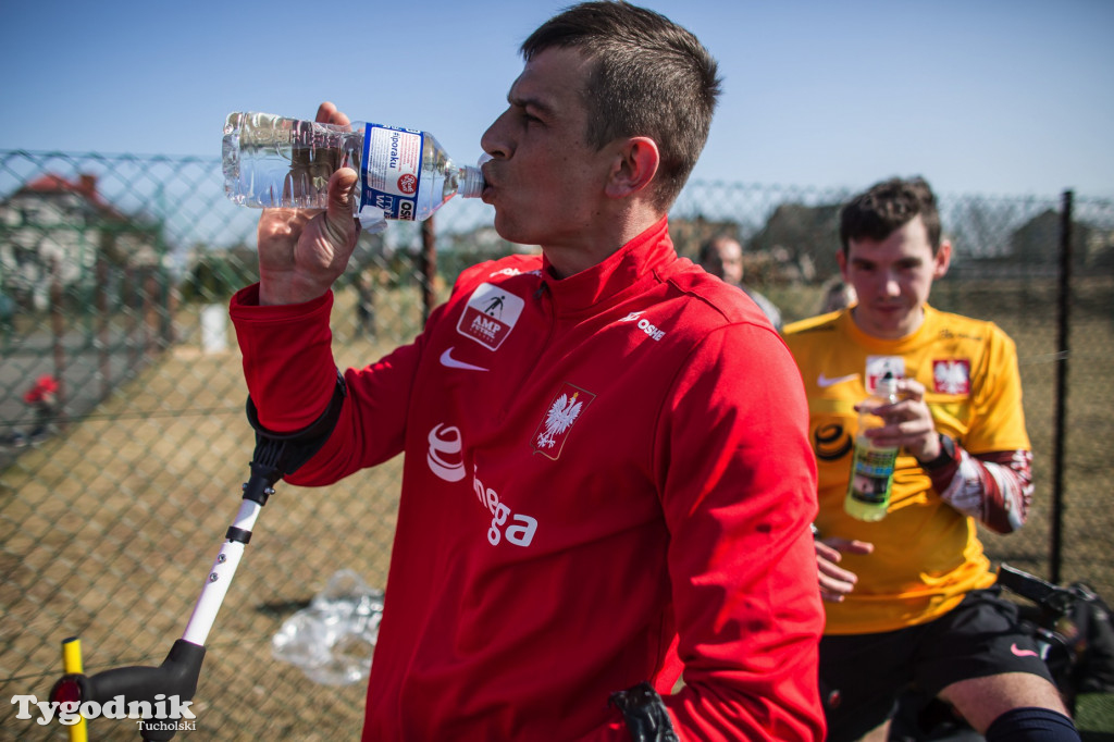 Kadra Polski ampfutbolu w Cekcynie