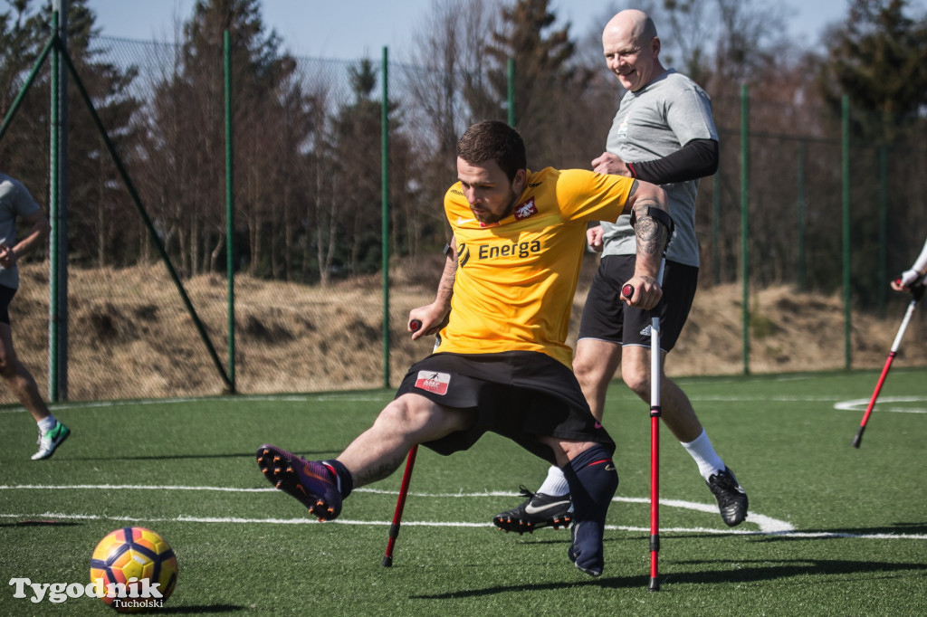 Kadra Polski ampfutbolu w Cekcynie