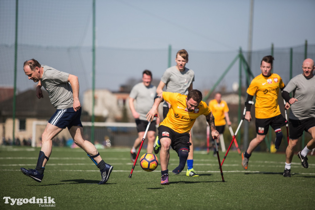 Kadra Polski ampfutbolu w Cekcynie