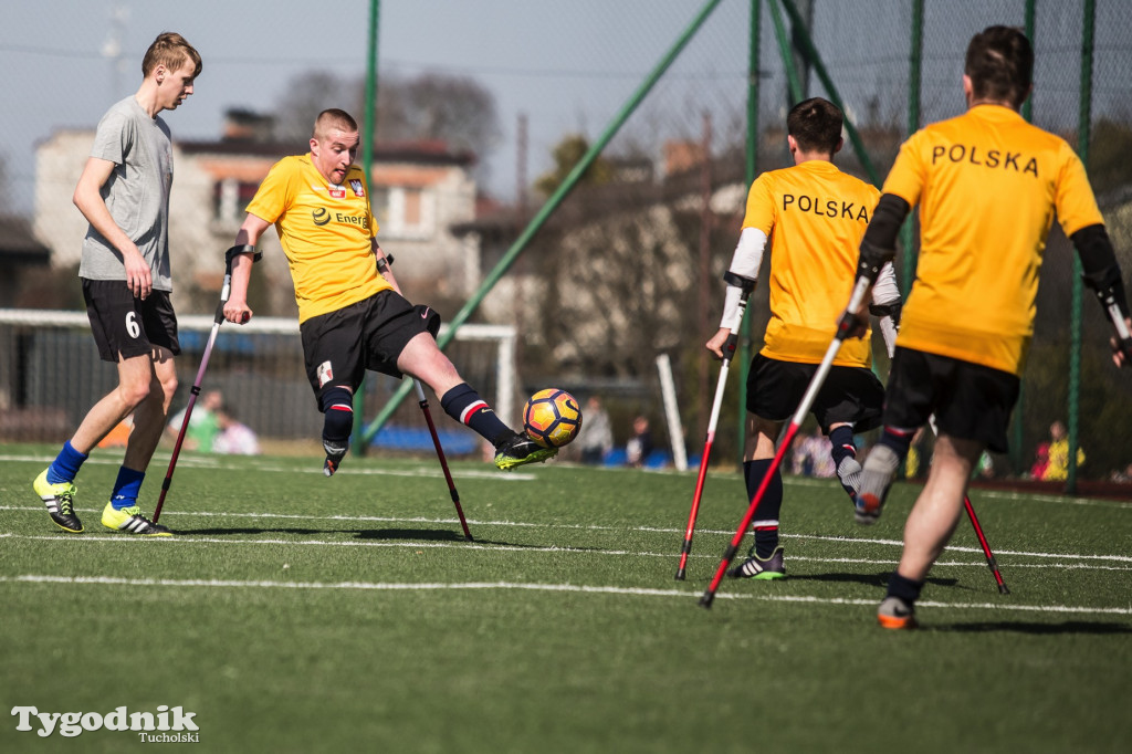 Kadra Polski ampfutbolu w Cekcynie