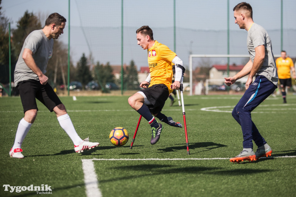 Kadra Polski ampfutbolu w Cekcynie