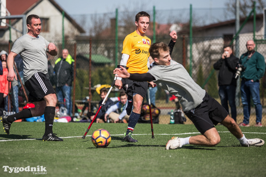 Kadra Polski ampfutbolu w Cekcynie