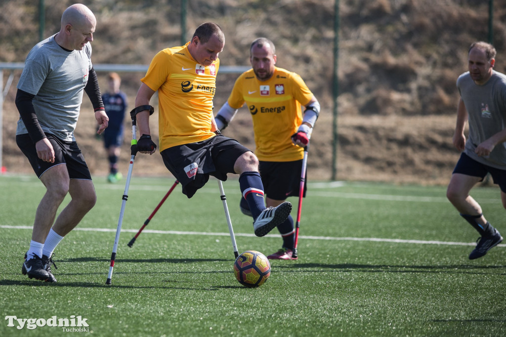 Kadra Polski ampfutbolu w Cekcynie