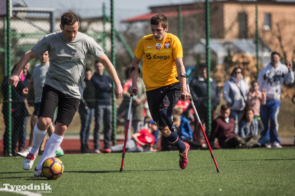 Kadra Polski ampfutbolu w Cekcynie