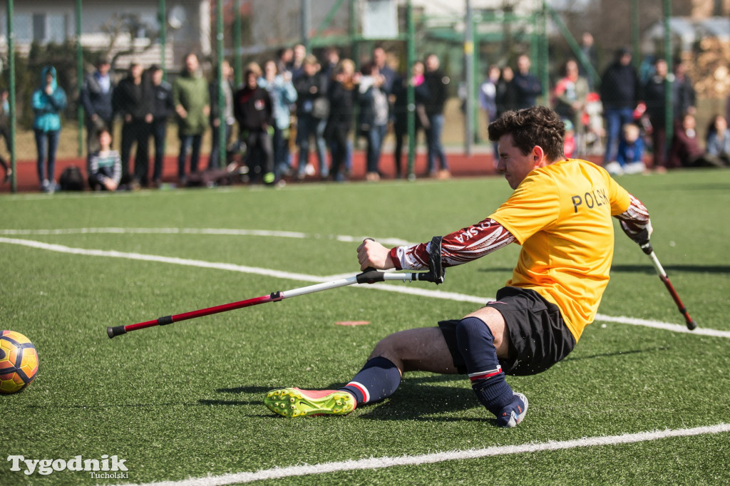 Kadra Polski ampfutbolu w Cekcynie