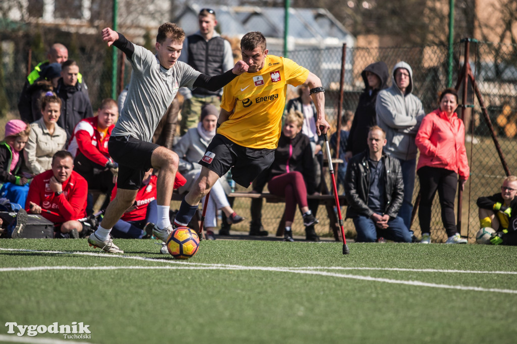 Kadra Polski ampfutbolu w Cekcynie