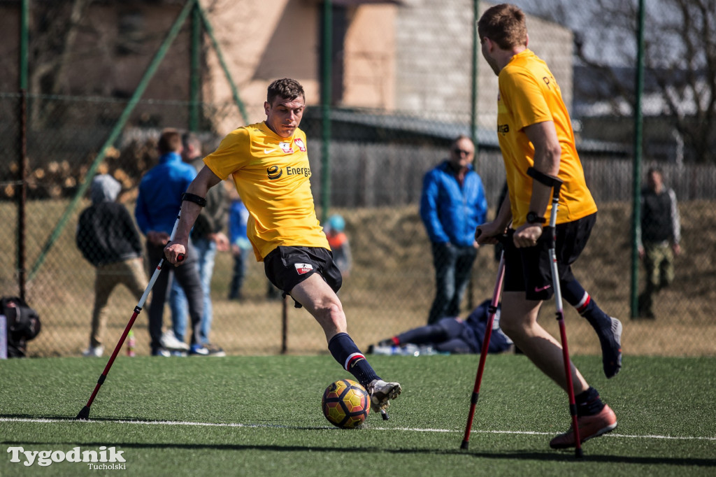 Kadra Polski ampfutbolu w Cekcynie