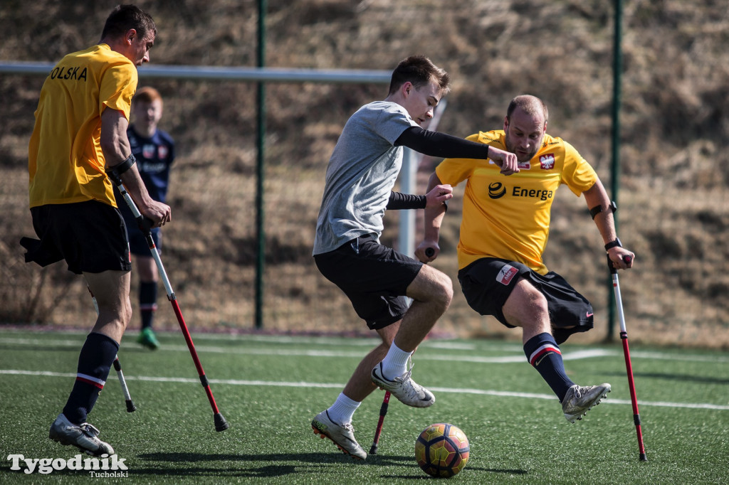 Kadra Polski ampfutbolu w Cekcynie