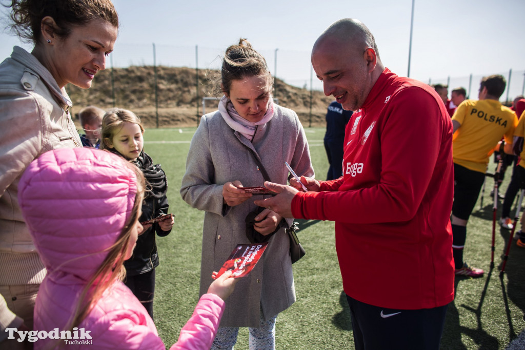 Kadra Polski ampfutbolu w Cekcynie