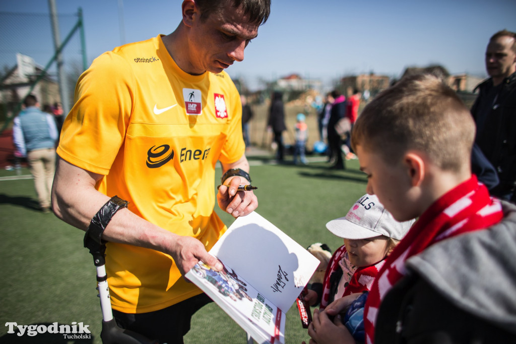 Kadra Polski ampfutbolu w Cekcynie