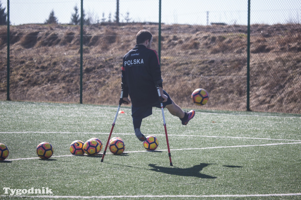 Kadra Polski ampfutbolu w Cekcynie