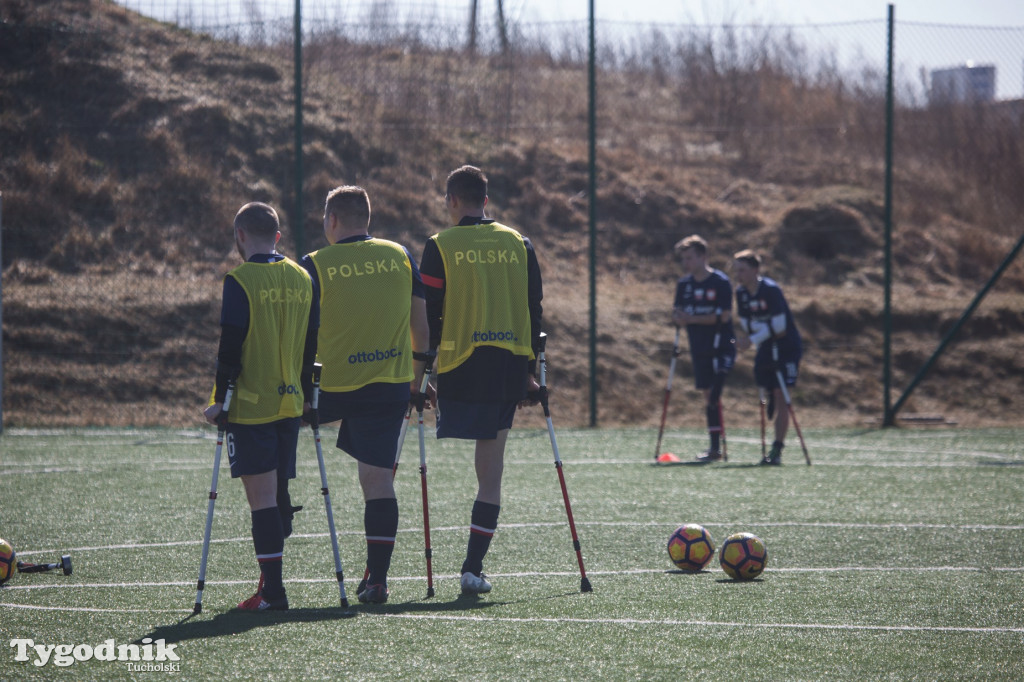 Kadra Polski ampfutbolu w Cekcynie