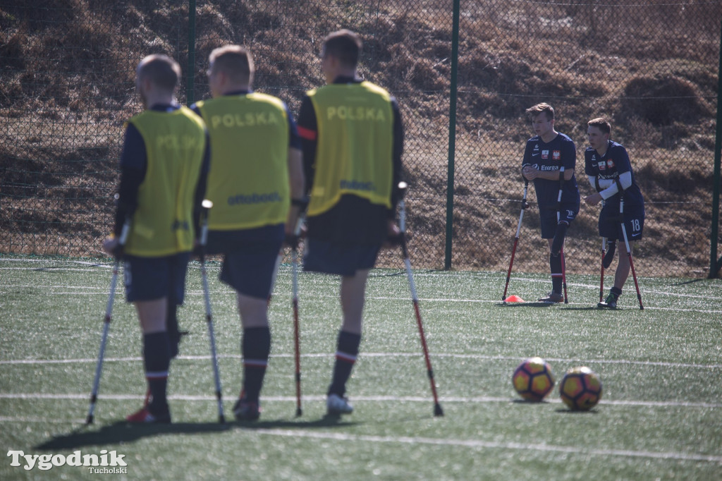 Kadra Polski ampfutbolu w Cekcynie