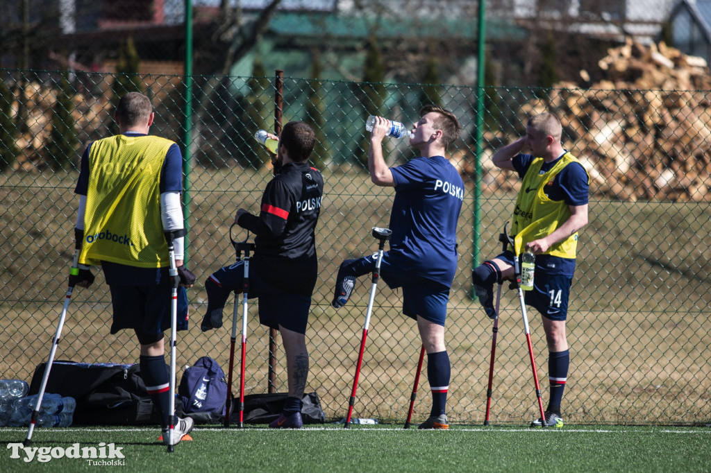 Kadra Polski ampfutbolu w Cekcynie