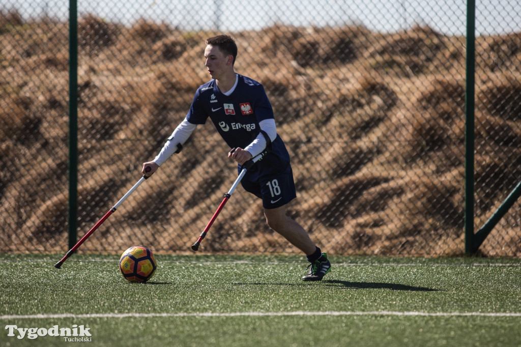 Kadra Polski ampfutbolu w Cekcynie