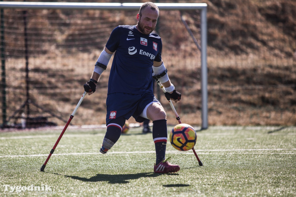 Kadra Polski ampfutbolu w Cekcynie