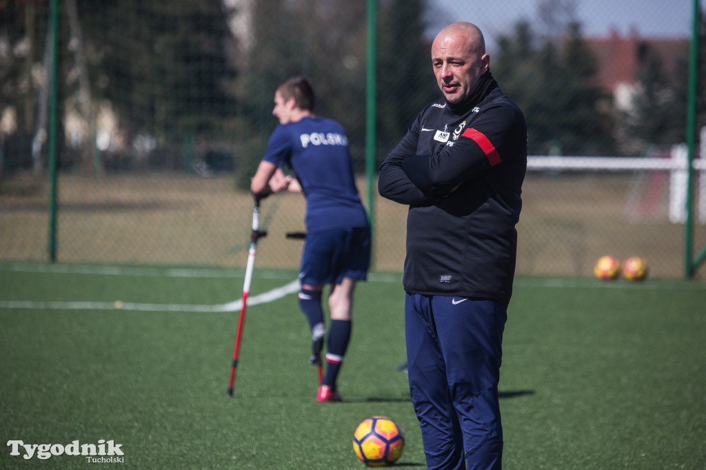 Kadra Polski ampfutbolu w Cekcynie