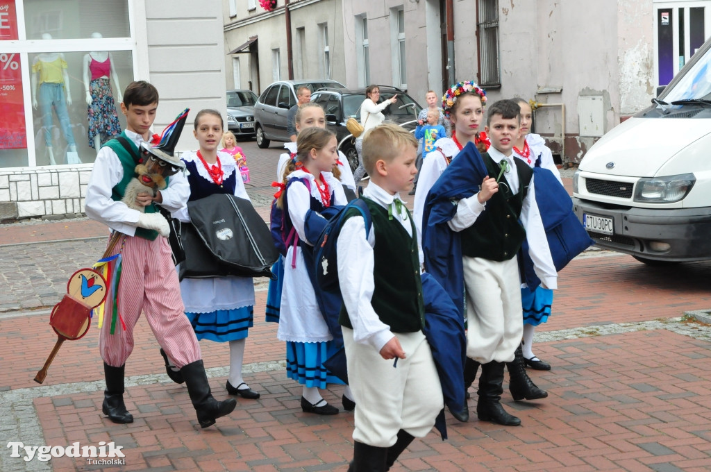 Międzynarodowy koncert na rynku w Tucholi