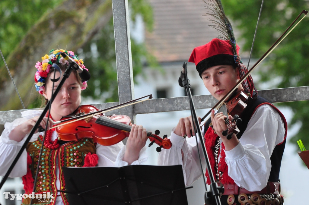 Międzynarodowy koncert na rynku w Tucholi