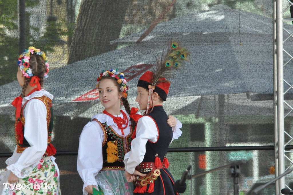 Międzynarodowy koncert na rynku w Tucholi