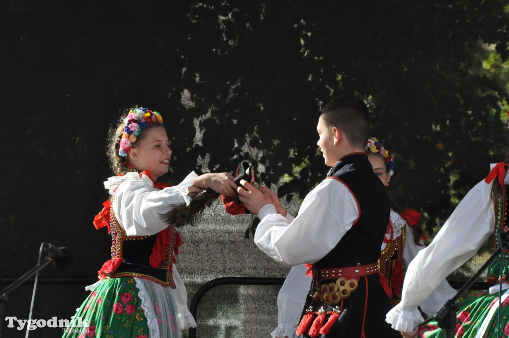 Międzynarodowy koncert na rynku w Tucholi