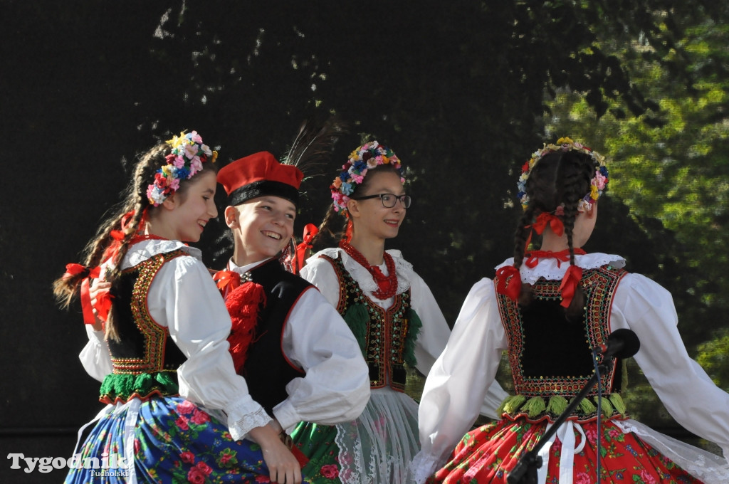 Międzynarodowy koncert na rynku w Tucholi