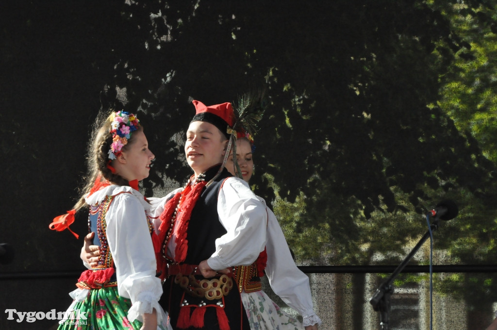 Międzynarodowy koncert na rynku w Tucholi