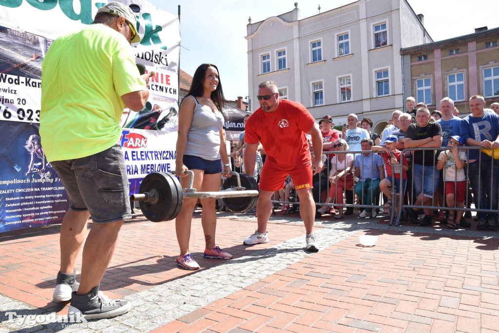 Motoserce na tucholskim rynku