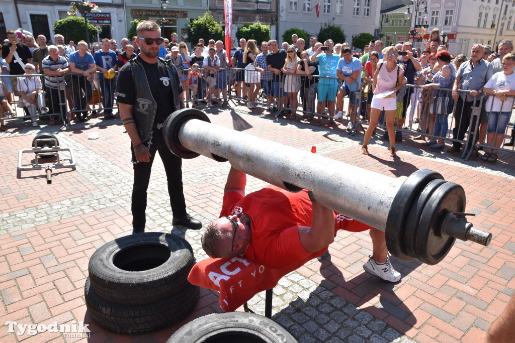 Motoserce na tucholskim rynku