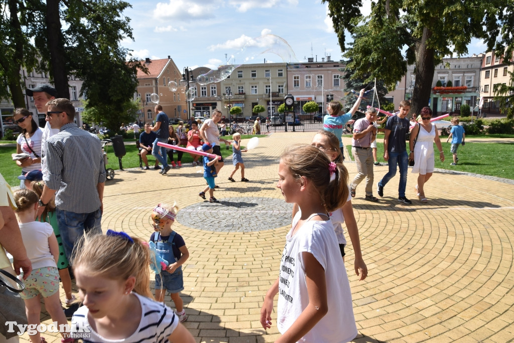 Motoserce na tucholskim rynku