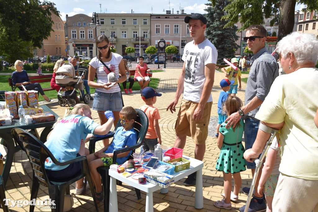 Motoserce na tucholskim rynku