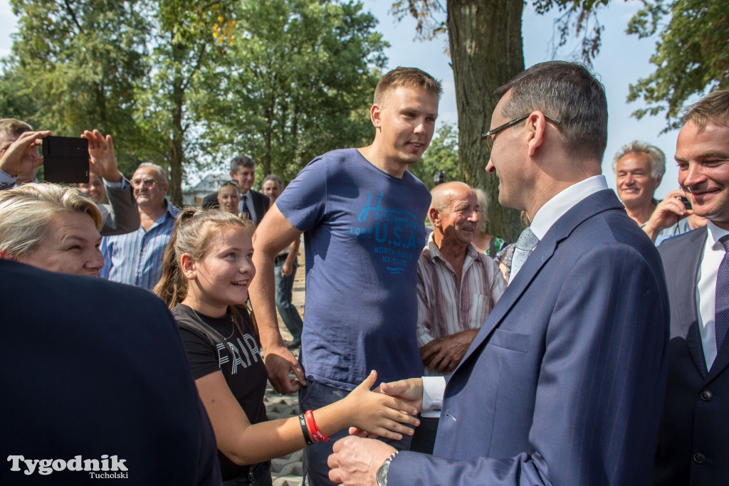 Wizyta premiera w Śliwicach